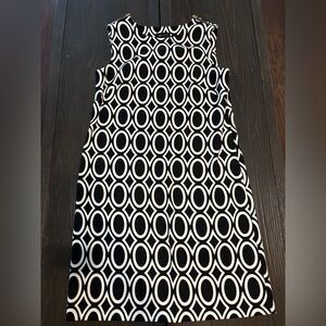 AB Studio Monochrome Patterned Dress